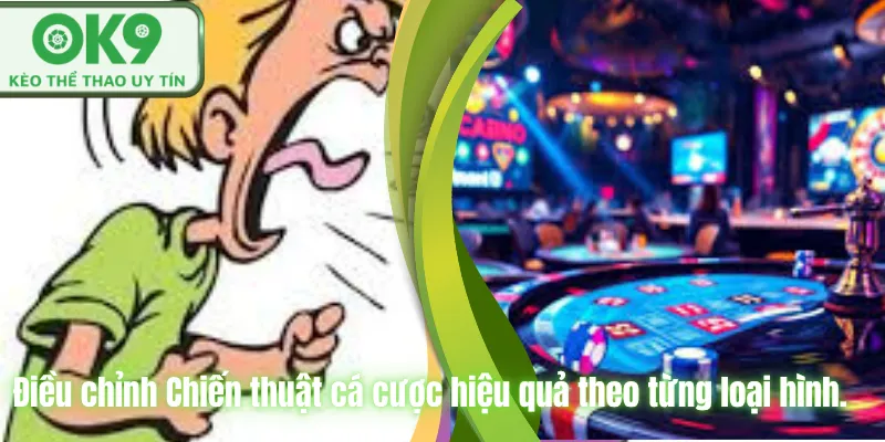 Điều chỉnh Chiến thuật cá cược hiệu quả theo từng loại hình.