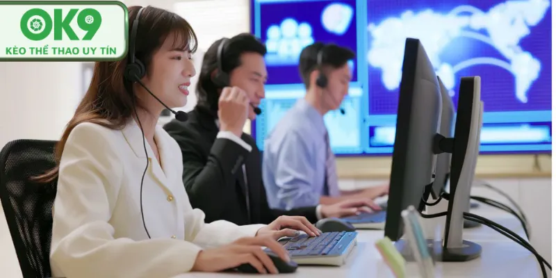 Khuyến mãi OK9 Đội ngũ hỗ trợ khách hàng tư vấn ưu đãi tại OK9.