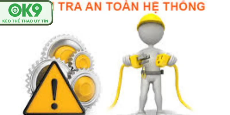 Hệ thống kiểm tra giao dịch rút thưởng an toàn.