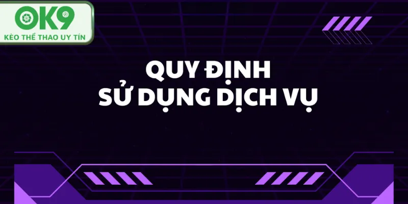 Điều khoản điều kiện hội viên tìm hiểu quy định sủ dụng dịch vụ tại ok9