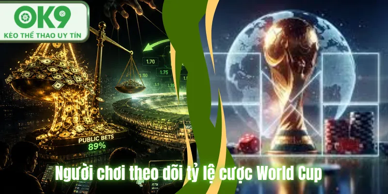 Cách Cá Cược World Cup Hiệu Quả Dành Cho Người Mới Người chơi theo dõi tỷ lệ cược World Cup tại OK9.