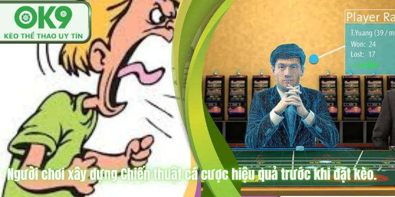 Người chơi xây dựng Chiến thuật cá cược hiệu quả trước khi đặt kèo.