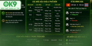 kèo châu á ok9